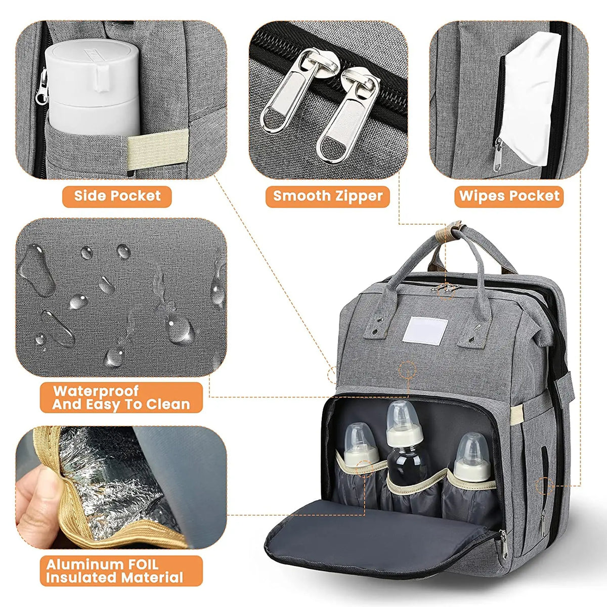 Baby Backpack™ - Multifunktioneller Rucksack - Baby Rucksack – Mein ...