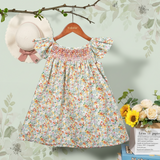 Floral Dress – Leicht & luftig – Mädchenkleid mit Flatterärmeln