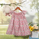 Floral Dress – Leicht & luftig – Mädchenkleid mit Flatterärmeln