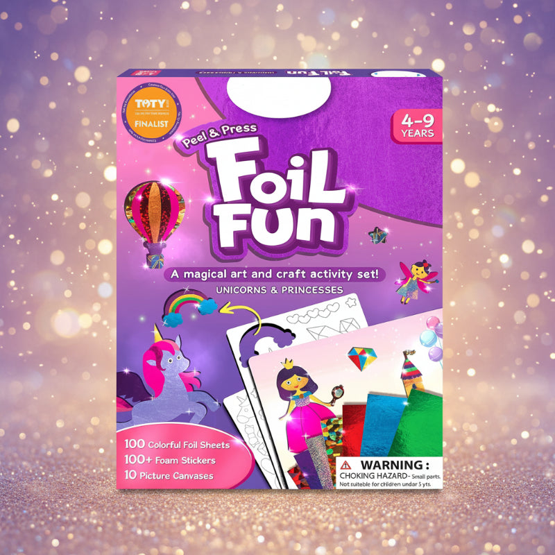 FoilMagic – Verspielt & Kreativ – Folienaufkleber-Kunstset