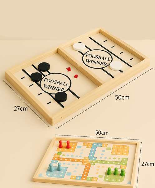 Foosball™ - Nemt at sætte op - brætspil i træ