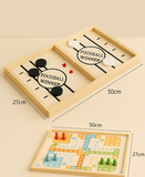 Foosball™ - Einfacher Aufbau - Brettspiel aus Holz