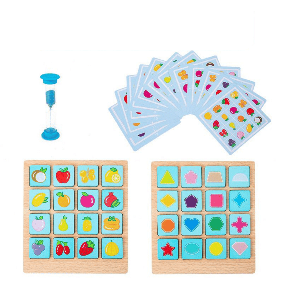 Memory Card Game™ | Braintrainer for de små - Puslespil