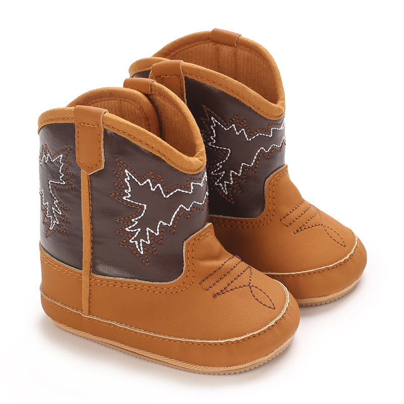 Mini Fashion™ - Sejt Look - Cowboystøvler til piger