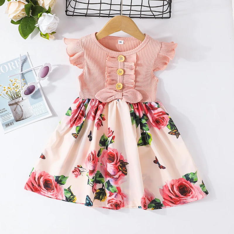Garden Dress – Sommer & Frische – Blumenkleid für Mädchen