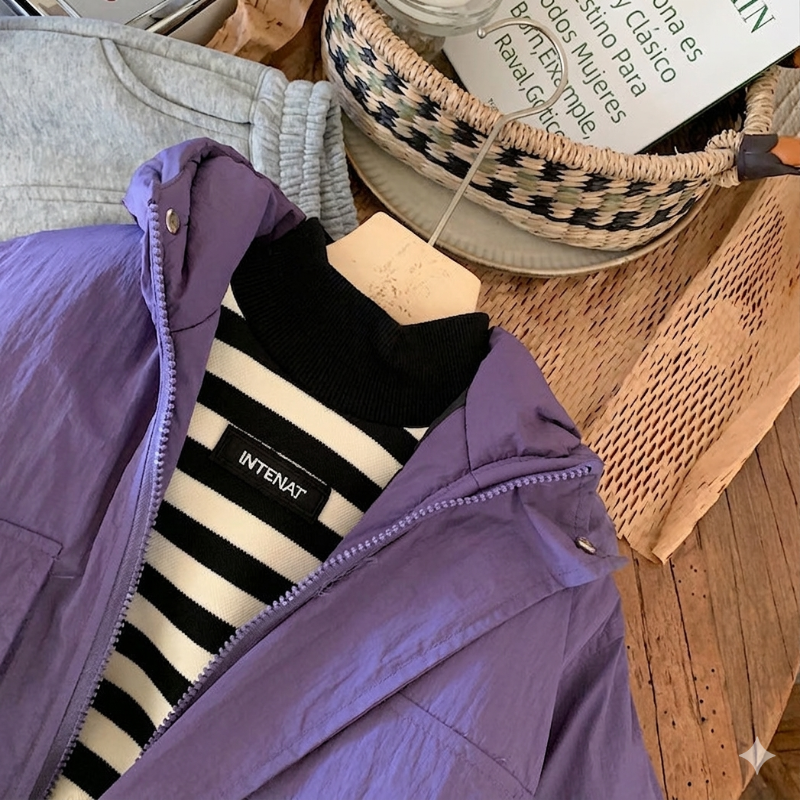 LiloWear – Winddicht & wasserabweisend – Kinderwindjacke mit Kapuze