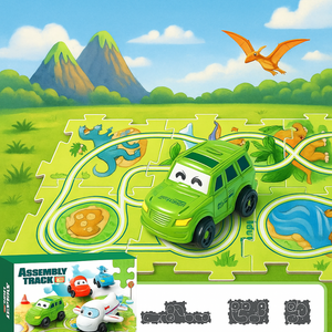 Car Track™ - Bauen, spielen und entdecken - Spielzeugauto-Set