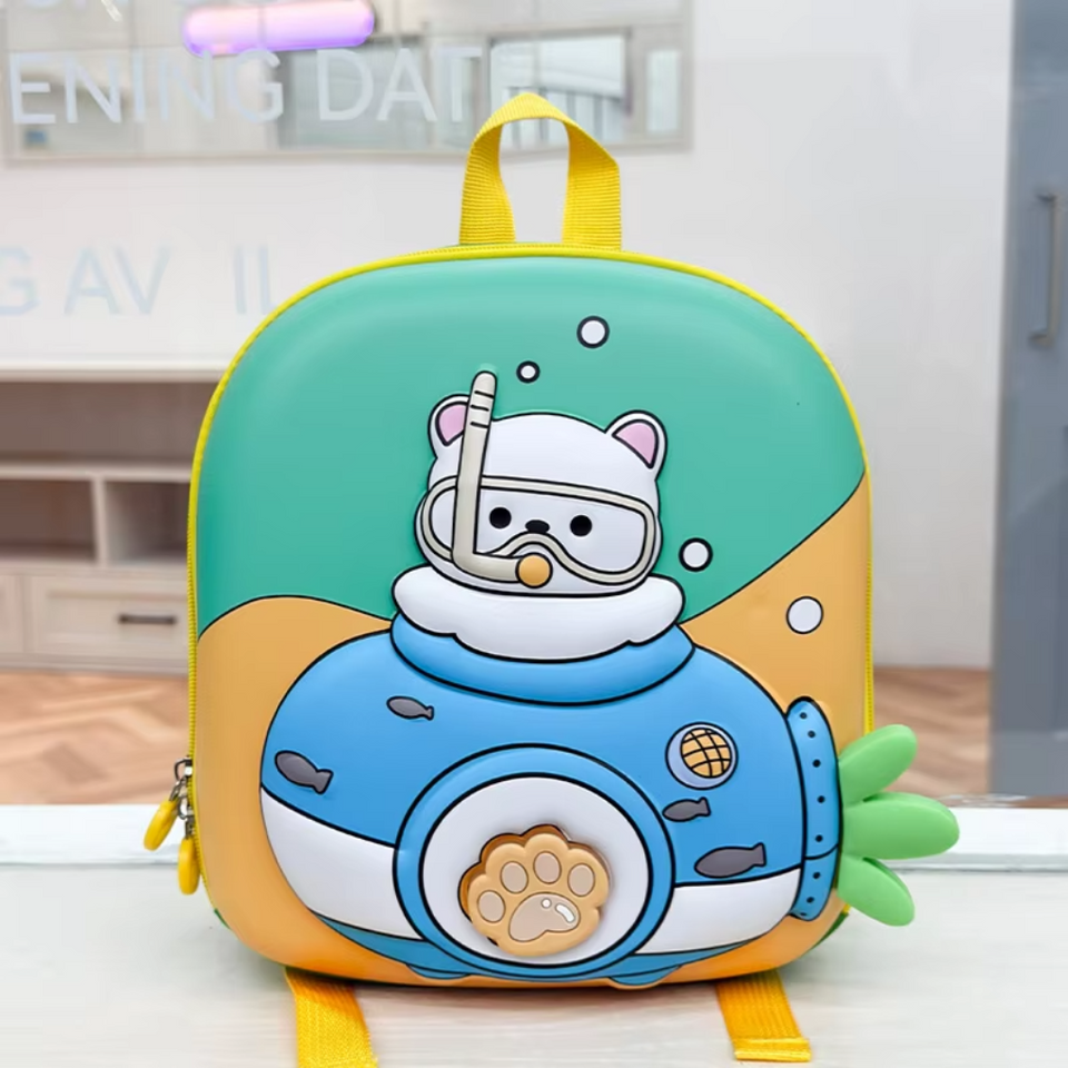KiddoPack – Niedlich & praktisch – Kinderrucksack mit leuchtendem Beinchen