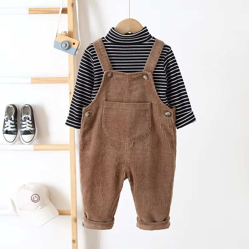 TinyTrend – Bequem und stilvoll – Cord-Latzhose