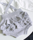 Mini Fashion™ - Süßer gestrickter Babystrampler