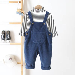 TinyTrend – Bequem und stilvoll – Cord-Latzhose
