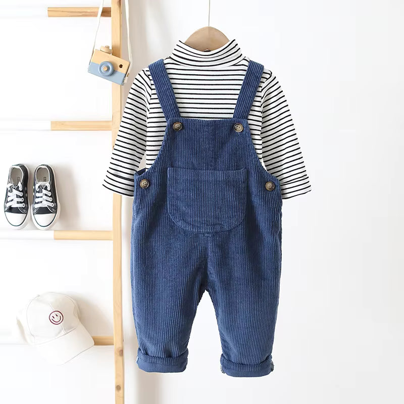 TinyTrend – Bequem und stilvoll – Cord-Latzhose
