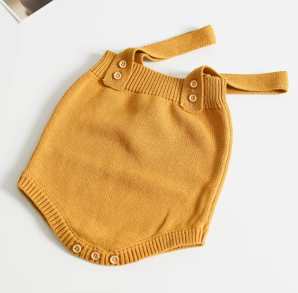 Mini Fashion™ - Sød strikket baby-omper