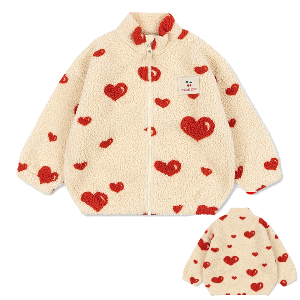 WarmHug – Bequem & trendy – Kinder-Fleecejacke mit verspielten Motiven