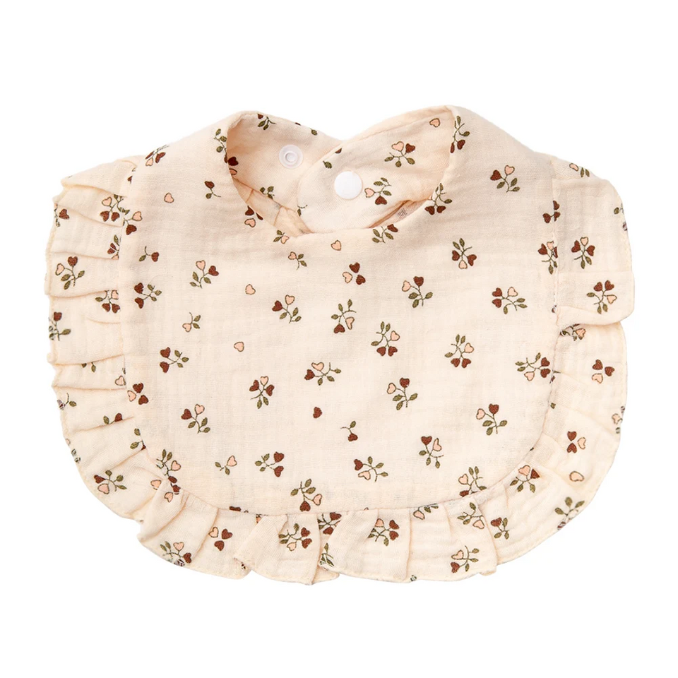 BabyBloom – Niedlich & bequem – Baby-Lätzchen mit Rüschenrand