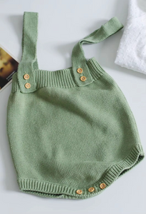 Mini Fashion™ - Süßer gestrickter Babystrampler