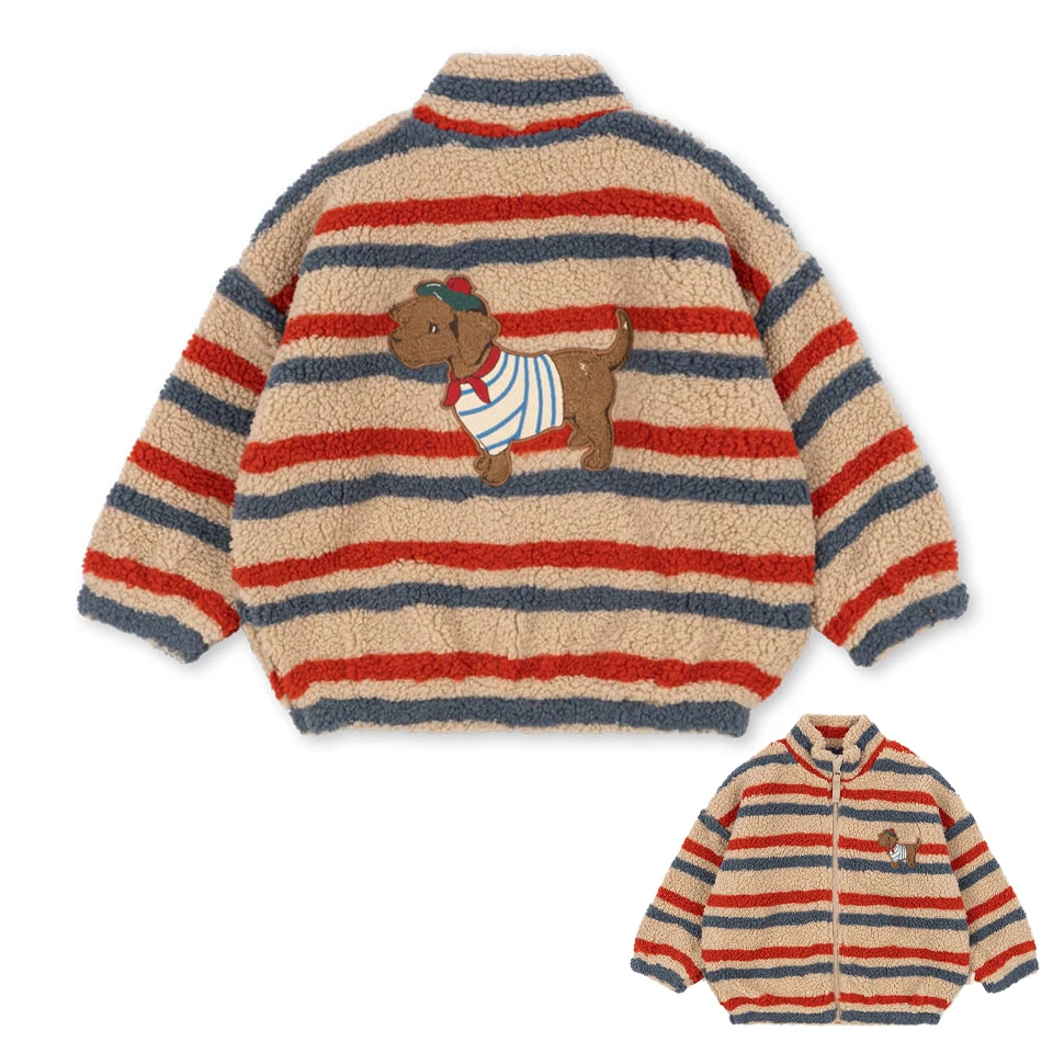 WarmHug – Bequem & trendy – Kinder-Fleecejacke mit verspielten Motiven