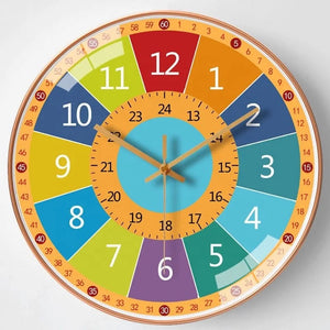 ChildrenTime – Unabhängig & leise - pädagogische Kinder-Wanduhr