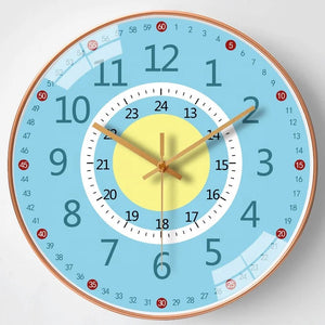 ChildrenTime – Unabhängig & leise - pädagogische Kinder-Wanduhr