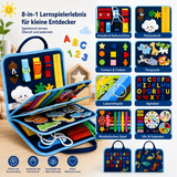 7-in-1 Busy Board – Motorik & Lernen – Aktivitäten-Tafel