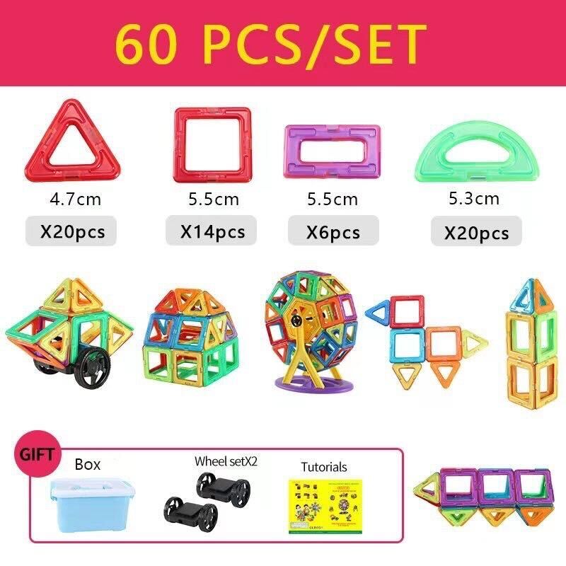 Magnet Building Blocks™ - Slip din kreativitet løs - magnetiske brikker