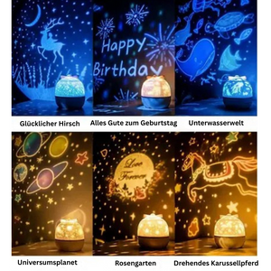 SkyProjector™ - Entspannen Sie sich, bevor Sie schlafen gehen! - Einzigartiges Nachtlicht