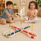 Montessori Ring Toss Game – Aktiv & lehrreich – Ringwurfspiel