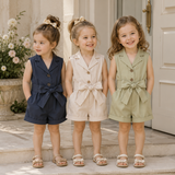 LittleLady – Elegant & Trends – Jumpsuit mit Schleife an der Taille