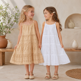 BohoBelle – Elegant & bequem – Kleid mit Stickereien