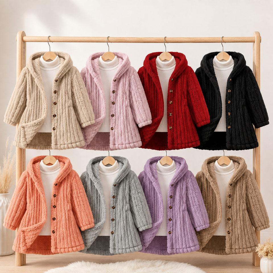 Mini Fashion™ - Innenfutter aus weichem Fleece für Mädchen - Wintermantel