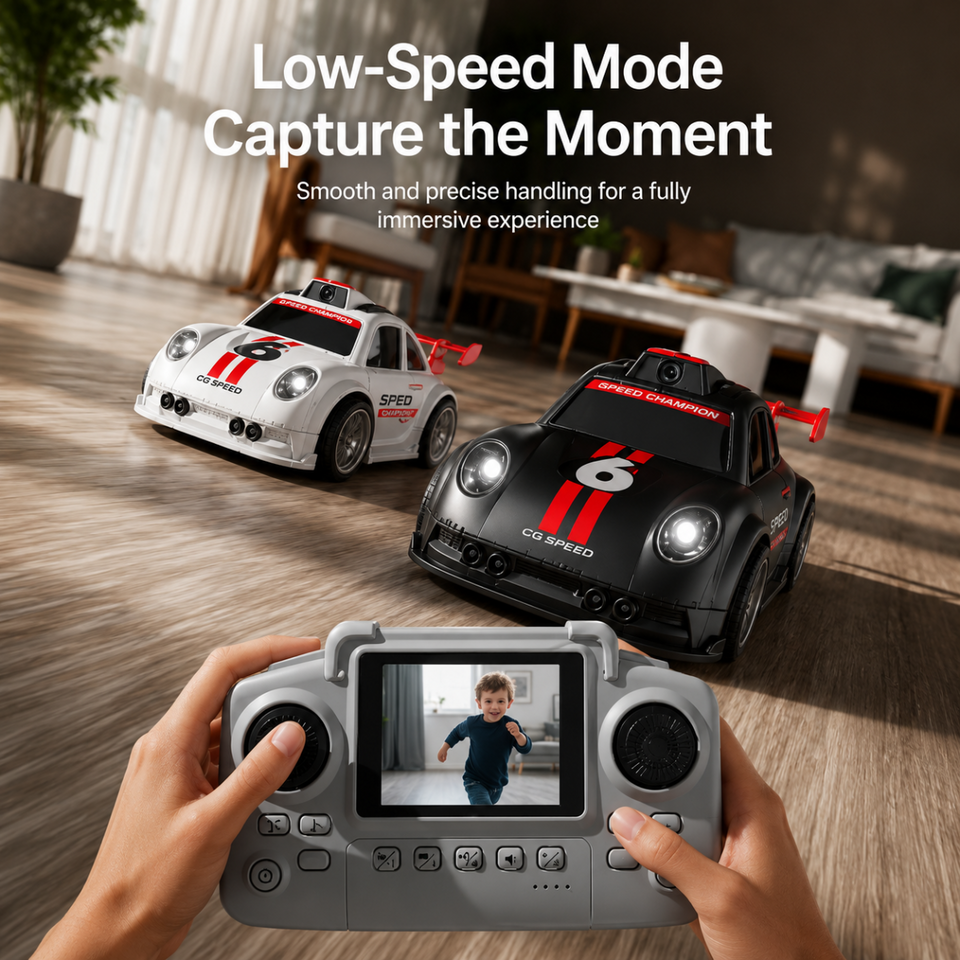 RacePro – RC & Stunt – Drift-Sensing Racer Auto mit Kamera