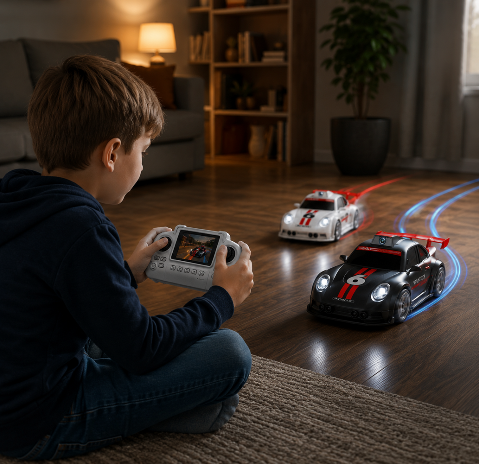 RacePro – RC & Stunt – Drift-Sensing Racer Auto mit Kamera