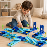 GravityRacer – Lehrreich & unterhaltsam – DIY-Fahrzeug-Bahnset