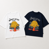 MushroomPlay – Casual & Streetwear – Oversized-T-Shirt mit Pilz-Print
