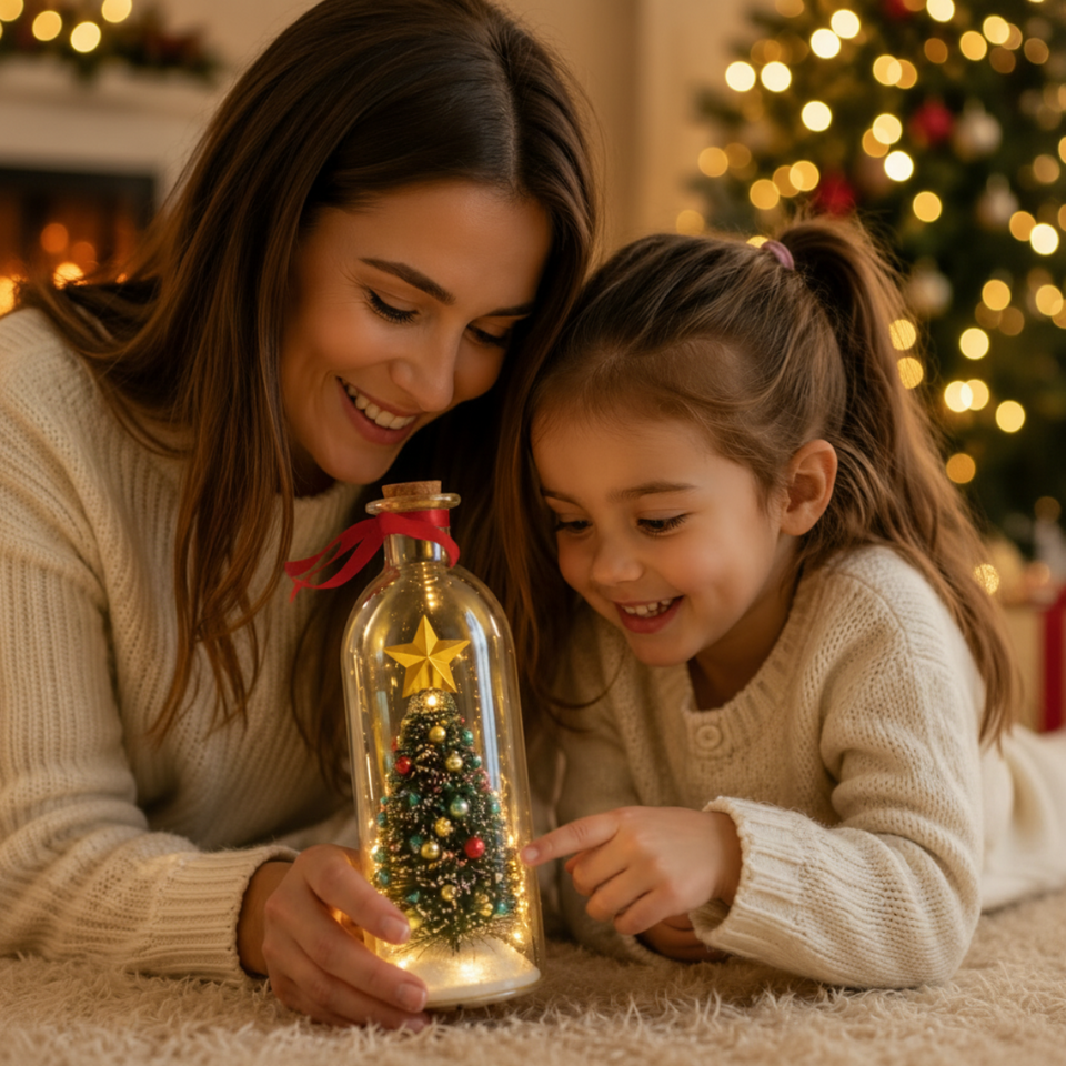 MagicBottle – Christmas & Keepsake – Weihnachtsbotschaft-Flasche