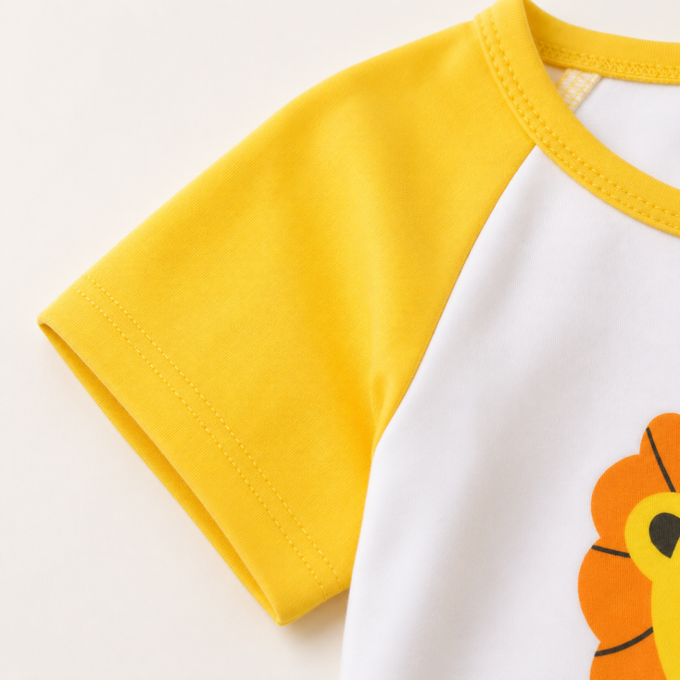 Mini Fashion™ - Löwen-Print - Sommerset für Jungen