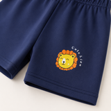 Mini Fashion™ - Löwen-Print - Sommerset für Jungen
