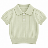 MiniLuxe – Elegant & bequem – Polohemd aus Strickstoff