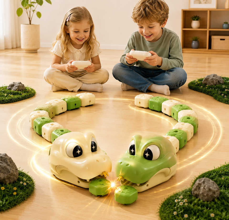 SnakeChase – Interaktiv & spannend – RC-Schlangen-Spielzeug mit Fernbedienung