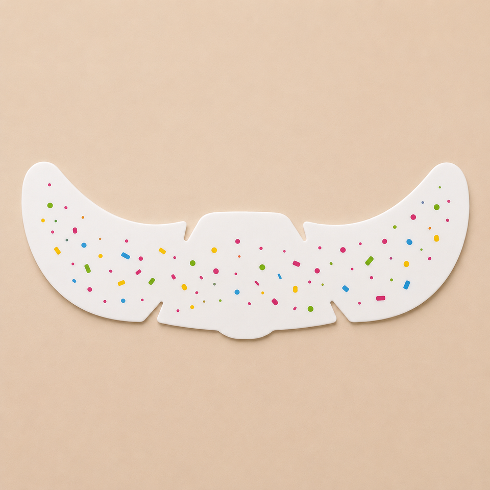 PartyFreckles – Farbenfroh & festlich – Temporäre Gesichtssticker (6er-Set)