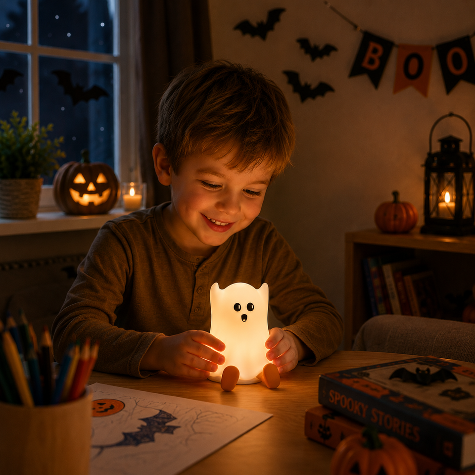 SpookyLamp – Niedlich & stimmungsvoll – Halloween-Nachtlicht