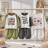 MiniBuddy – Weich & praktisch – Kinder-Pullover-Set mit langen Ärmeln