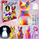 MiniCrafters – Kreativität & Lernen – DIY-Lampe „Tiere“-Malset