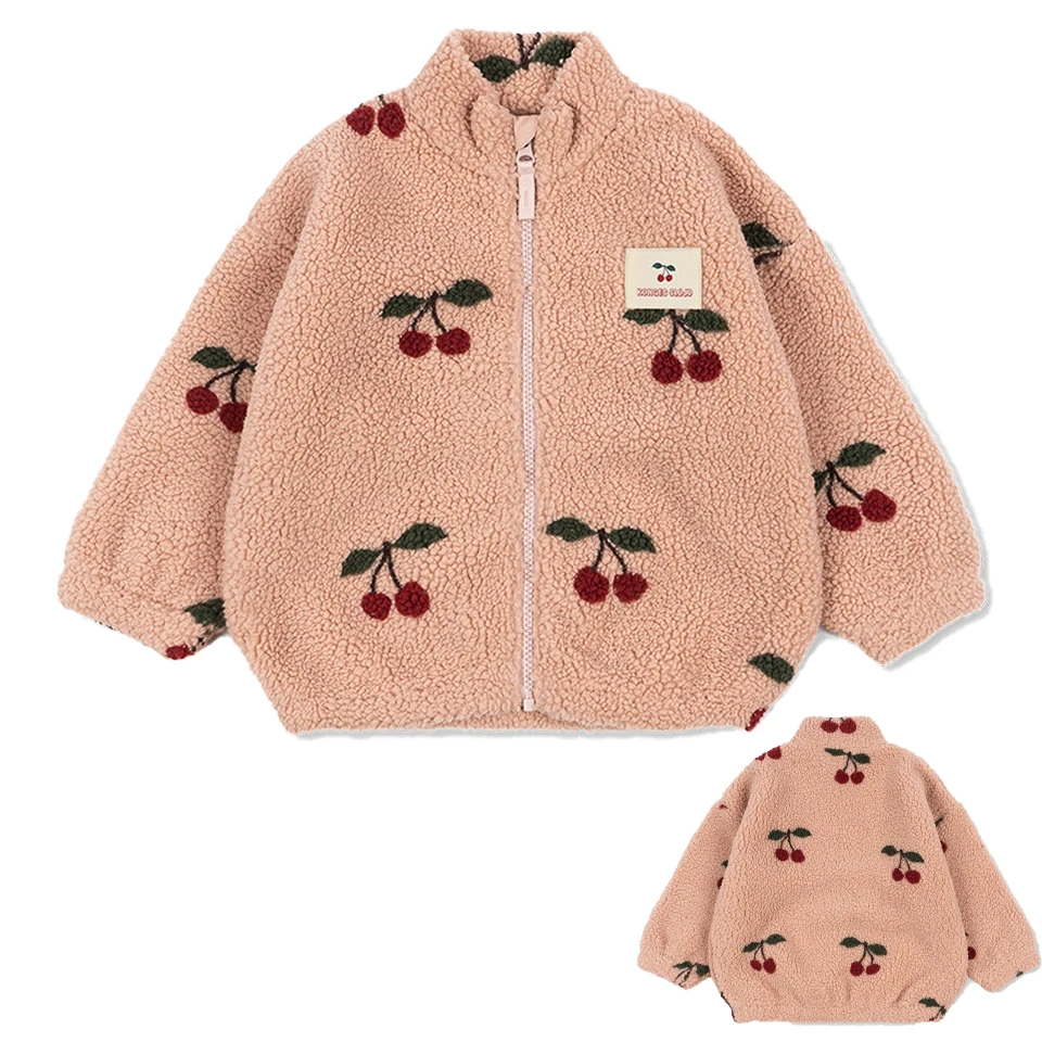 WarmHug – Bequem & trendy – Kinder-Fleecejacke mit verspielten Motiven