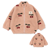WarmHug – Bequem & trendy – Kinder-Fleecejacke mit verspielten Motiven