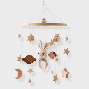 LittleNest – Natürliche Ruhe – Baby-Mobile aus Holz