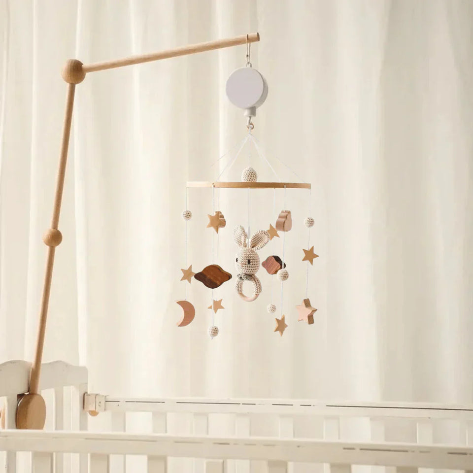 LittleNest – Natürliche Ruhe – Baby-Mobile aus Holz