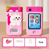 KiddoPhone – Lernreich & interaktiv – Kinder-Smartphone mit Kamera und Spielen