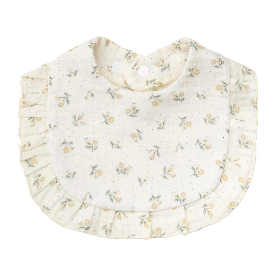 BabyBloom – Niedlich & bequem – Baby-Lätzchen mit Rüschenrand