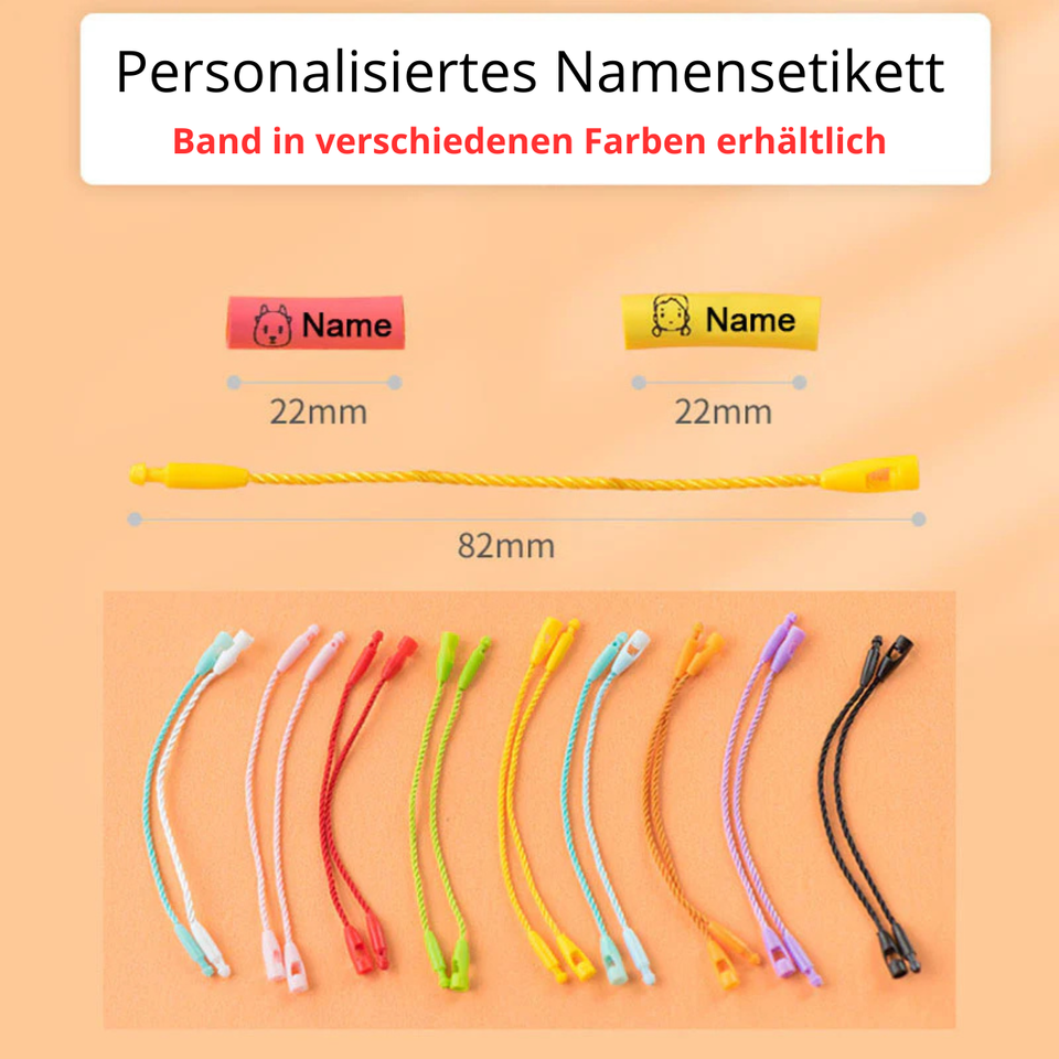 TagBuddy – Sicher & Persönlich – Personalisiertes Namensschild